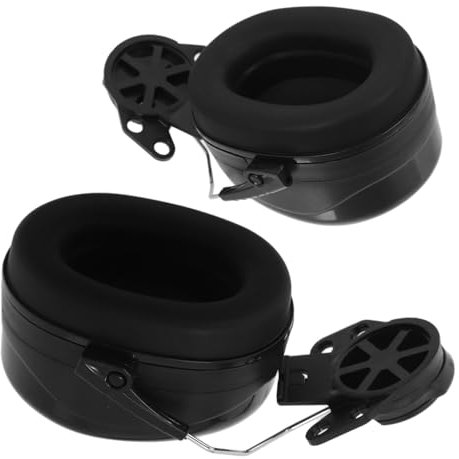 HOMOCONO Cuffie Antirumore Regolabili Con Compatibilità Per Caschi Protezione Per Costruzione e Settore Industriale Comfort Versatile Per Utilizzo Prolungato