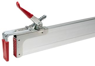LOADCARE Zwischenwandverschluss für Curtainsider & Anhänger – Robustes Aluminium, Zurrkraft 400 daN, Klemmbrett einstellbar zur Ladungssicherung (2, 2,44-2,52 m)