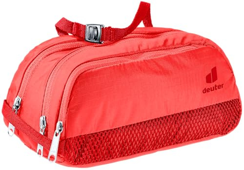 deuter Wash Bag Tour III Trousse de Toilette (2 L), Poppy-Crimson