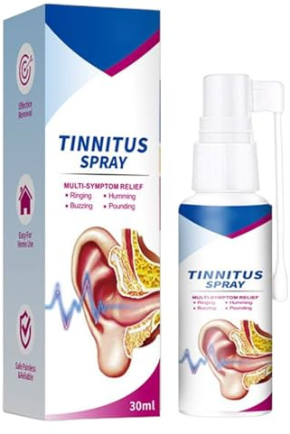Gungtj Spray per il ripristino 'udito, 30 ml, nebulizzatore di supporto per le orecchie, portatile, delicato, per riduzione del rumore, ripristino 'udito per bambini, uomini, adulti