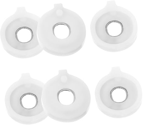 ULDIGI 6 Stück Ventilscheiben für Basshorn und Instrumente aus Kunststoff und Metall Verbessern Klangqualität und Einfache Installation Zubehör für Professionelle Musiker