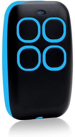 Swiftctrl Télécommande Universelle 4 en 1 Portail & Garage – Bip Multifréquence 250–915 MHz Rolling Code – pour Came TOP432EE/NA/EV, Télécommande Copie pour Portes et Volets (Bleu)