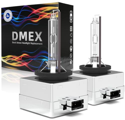 DMEX D1S Xenon HID Headlight Bulbs 4300K Warm White 35W 66144 66140 85140 85415 Replacement - Pack of 2