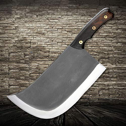 Chef forjado a mano Cuchillo Axer Butcher Professional Tajado de hueso Corte de carne Handle Hand Home Home Cocina o Restaurante Cuchillo Tablero Herramienta