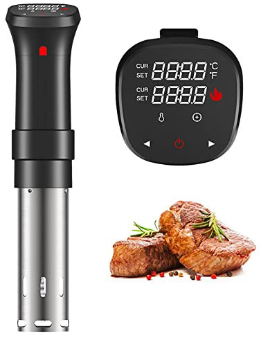 Macchina a Cottura Lenta a Bassa Temperatura, Fornello Sous Vide, Controllo Accurato del Timer della Temperatura, Riscaldamento Rapido, Acciaio Inossidabile, per Cucinare in Cucina E per Feste