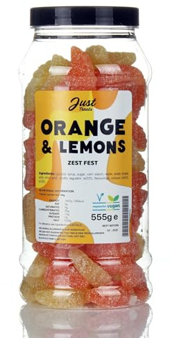 Just Treats Orange & Lemons Gift Jar