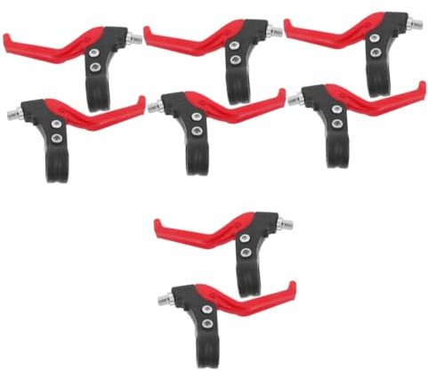 OUNONA 4 Pares De Manijas De Freno De Bicicleta Para Niños Y Niñas Piezas De Ciclismo De Montaña Palanca De Plástico Resistente Y Suave Para Frenar.