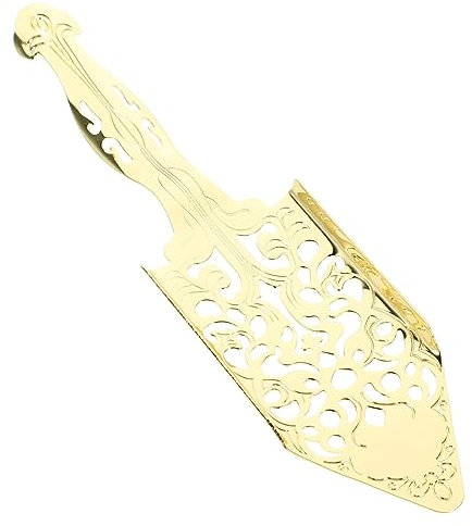 Anneome Stainless Steel Absinthe Spoon Hollow Design for Cocktails Mixing Serving As Bar Supply and Household Accessory