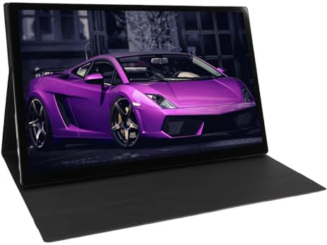 Moniteur Portable, écran Tactile IPS 4K 15,6 3840 X 2160P 60 Hz OLED 16:9, écran Externe, Extension D'écran D'ordinateur Portable USB C 3.1 pour pour Switch pour OS X, etc.