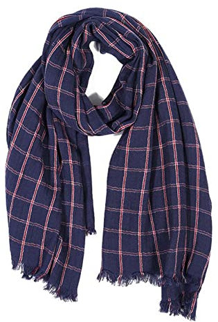 Karierter Kinderschal, Schal, Herbst und Winter, dicker, warmer Halsschal