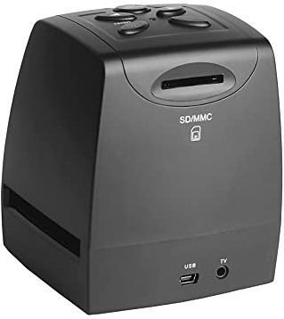 Fotoscanner, Tragbar, Gegenlichtkompensation, 5 V, USB 2.0, 512 MB SD, Digitalfilmscanner für Laptop oder Desktop