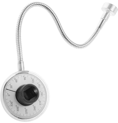 FUNOMOCYA Jauge D'Angle De Couple 1/2 Clé Dynamométrique Avec Bras À Pince Clip Pour Mesures Précises Outil Angulaire Pour Atelier Garage