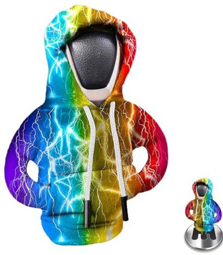 Schalthebel Hoodie,Auto Schaltknauf Abdeckung, Schaltknauf Hoodie, Mini Hoodie für Gangschaltung, Schalthebel Haube Universal, Auto Schaltknauf Abdeckung, hoodie für schaltknauf, für universal gear