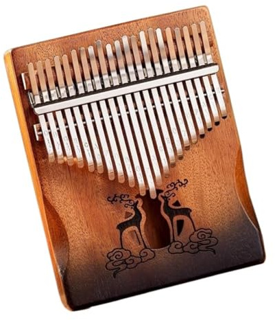 Erwachsene Kalimba Kalimba Aus Mahagoni 21 Tasten Instrument Für Erwachsene Und Anfänger Mit Koffer