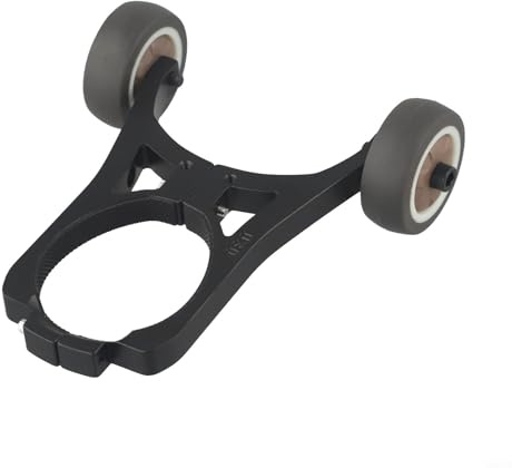 Honseadek Elektroroller-Ständer, kompatibel mit Ninebot Max G30, umgekehrter Handständer, Halterung, Aluminium, Hilfsradstütze mit Gummi-Pads, Schwarz
