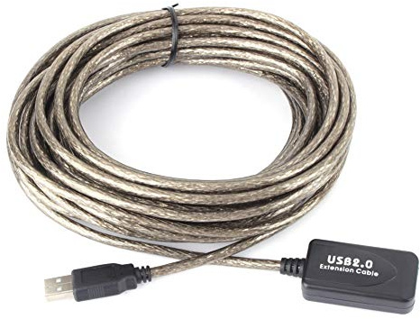 Akozon E 10M Active Usb 2 0 Type A Male To Female Extension Cable High Speed Black Extender Cord For Enhanced Connectivity