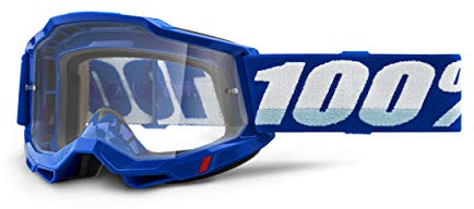 100% Accuri 2 Goggle, Erwachsene, Orange mit Klar Linse