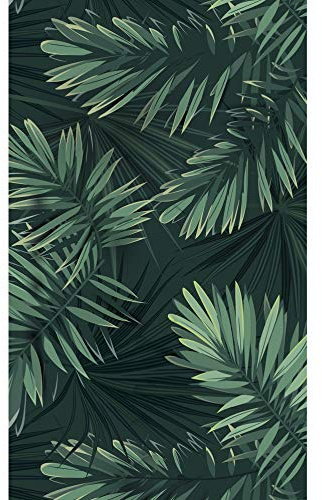 PLAGE Papier peint intissé Jungle, 150 cm X 250 cm, clair et foncé, tendance panoramique pour décoration intérieure.