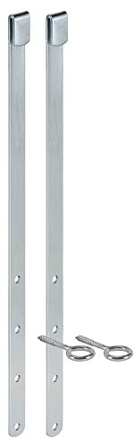 siwitec Gitterrostsicherung aus verzinktem Stahl, Lichtschachtabdeckung, Einbruchschutz