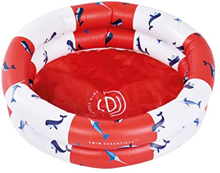 Aufblasbare Pool 60 cm Wal gestreift
