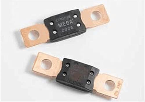 PAKMEZ 0298 40A 50A 60A 80A 100A 125A 175A 150A 200A 250A 300A 400A MEGA Sicherung Auto Sicherung Auto Boot Motorrad Flachsicherungen (Size : MEGA 80A)
