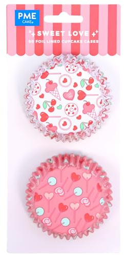 PME Pirottini rivestiti in Alluminio di San Valentino - Dolce Amore, Set 60