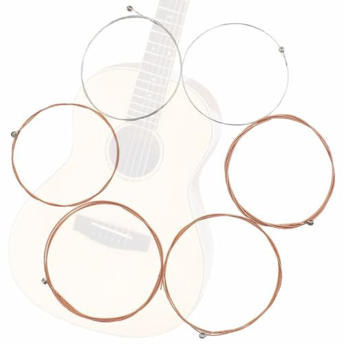 WKRTDY Corde Chitarra Classica - Suono Superiore, Set di 6 Corde in Acciaio per Chitarre Classiche
