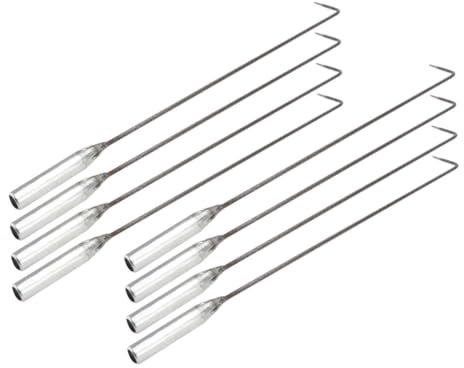 IMIKEYA De Nettoyage Des Cendres De Cheminée Bâtons De Poker En Acier Outil Pour Cendres De Barbecue Poignée Ergonomique Rangement Compact
