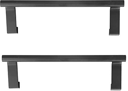 Handtuchhalter Ohne Bohren, 2 Pack Türhandtuchhalter Küche Geschirrtuchhalter Küchenhandtuchhalter Handtuchstange Tür für Schubladen Schranktüren (23cm)