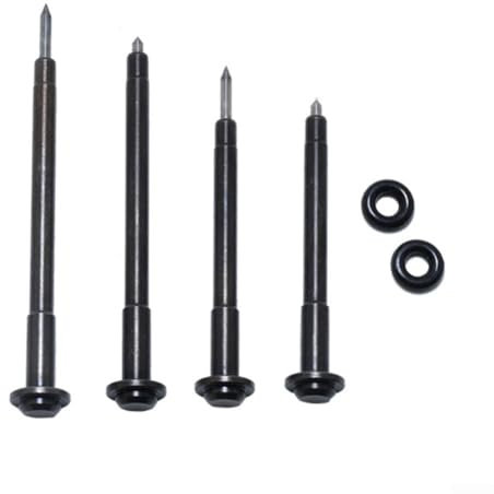 Penna per incisione pneumatica, strumento fai da te per incisione di precisione su vetro, metallo, legno, pietra (58 mm)