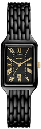 Fossil Orologio Raquel per donna, Movimento al quarzo a tre lancette con cinturino in acciaio inossidabile