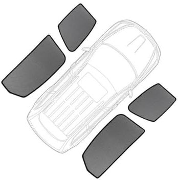 Auto-Sonnenschirm Für Isuzu Für MU-X RF Für MUX 2014-2020 Seitenfenster Sonnenschutz Windschutzscheibe Magnetischer Sonnenschutz Sonnenschutz Sonnenschirm Kindervorhang Frontscheibenabdeckung(Triangul