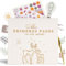 OnlyBP® Álbum Fotos Bebé con Más de 60 Páginas - Álbum de Recuerdos para Bebés Recién Nacidos - Desde el Embarazo Hasta los 5 Años - Incluye Bolígrafo y Pegatinas - Libro Recuerdos Bebé