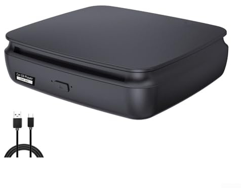Lettore CD DVD esterno con USB e connettività, azionamento di disco portatile per la casa dell'automobile