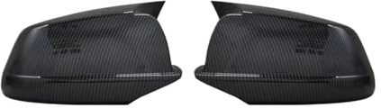 Spiegelkappen Für 5er F10 F11 F18 Für Pre-LCI 2010–2013 Rückspiegelkappe Flügel Seitenspiegelabdeckungen Auto(Carbon Fiber look)