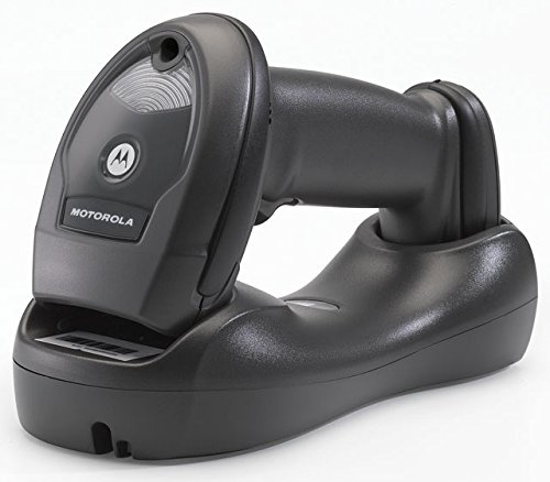 Zebra Motorola LI4278 Barcodescanner, kabellos, tragbar, Lesegerät + Sockel + USB-Kabel