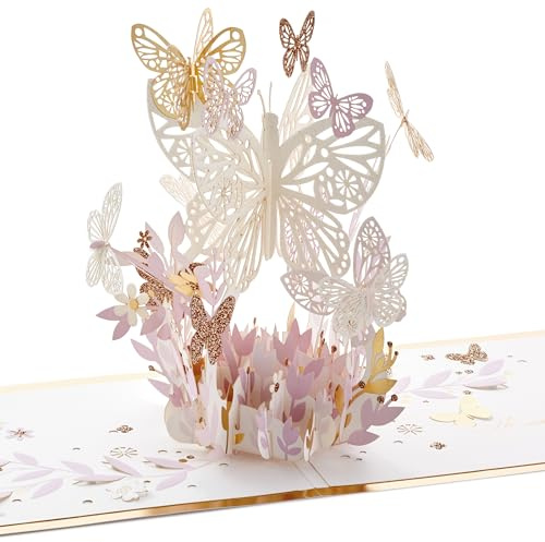 Hallmark Signature Paper Wonder Pop Up Thinking of You, Geburtstag, Muttertag Karte (Thankful for You)