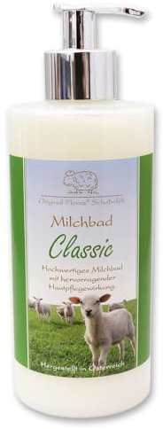 Milchbad mit biologischer Schafmilch, 400ml, im Spender, von Florex, Classic