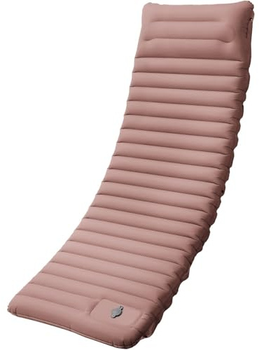 bilsäng Extra tjock camping liggunderlag Utomhus camping Självuppblåsande mattor Skarvbar Vandring Fiske Liggunderlag Campingsäng(NT-04pink)