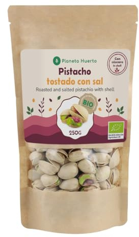 PLANETA HUERTO | Pistacho en cáscara tostado y salado ECO 250 g