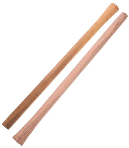 BESPORTBLE 2 Stück Holzgriffe Ersatzgriff Für Gartengeräte Holzstiel 50-51cm Rund Langlebig Stoßfest Und Gratfrei Griff Für Hacke Schaufel Sichel