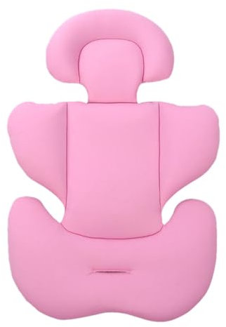 Factorys Babyautositz Kissen Kinderwagen Sitzauflage Sitzeinlage atmungsaktiv weich Universal für Kinderwagen Autositz Hochstuh (Rosa)