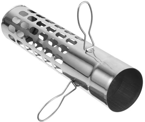 GAROZATION Stainless Steel Stove Cover Hitzebeständige Abdeckung Für Ofenrohre Funkenfänger Installieren Für Outdoor Und Haushaltsgebrauch Rauchabzugsschutz