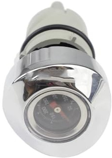 TBUOIUE Oil Dipstick Motorcycle Oil Temperature Gauge Fuel Tank Cap Temp Dipstick For Sportster For XL 883 1200 For SuperLow For XL1200T 14-19