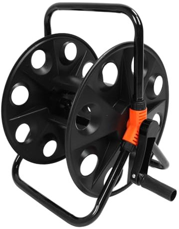 BSIDFEN Avvolgitubo da Giardino, Professionale, Rinforzato, 164,0 Piedi, Carrello Porta Tubo dell'Acqua Portatile per Esterno, Giardino, Auto, Prato, Cortile