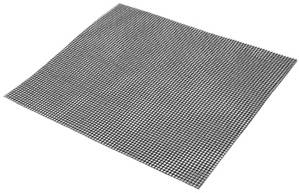 YUSUZH Grillnetz 5 STÜCKE Antihaft-Grillmatte, wiederverwendbar, hitzebeständig, BBQ-Backnetz, Küchen- und Kochmatte, Smoker-Grillmatte, Liner, Zubehör, BBQ-Werkzeug FüR Barbecues(40x50cm)