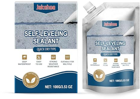 Schwerlast-Kleber für Betonrisse, 100 g, klare Paste, wasserfest & witterungsbeständig, schnell bindend, für Haushalt, Boden, Wand, Dachrisse