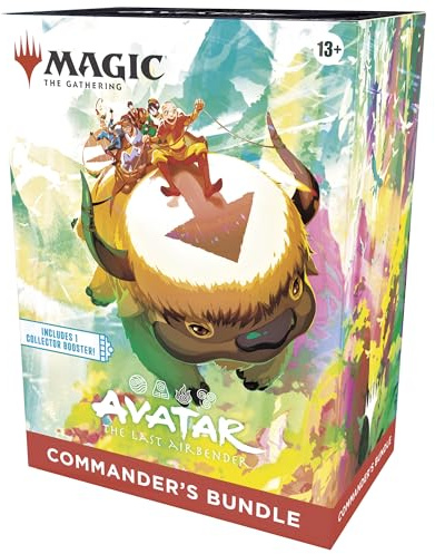 Magic: The Gathering | Avatar – Der Herr der Elemente Commander’s Bundle | Kartenspiel ab 13 (Englische Version)