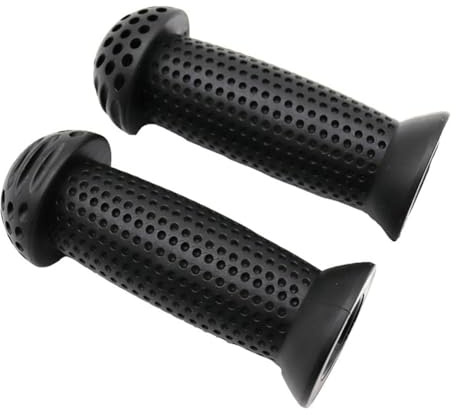 Tidevib Empuñaduras para manillar de bicicleta para niños, 100 x 22 mm, antideslizantes, diseño de seta para niños, para bicicleta y scooter, 2 unidades