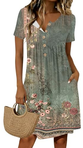Vestido Mujer Verano Elegante Chic Sueltos Mujer Verano Casa Fiesta Playa